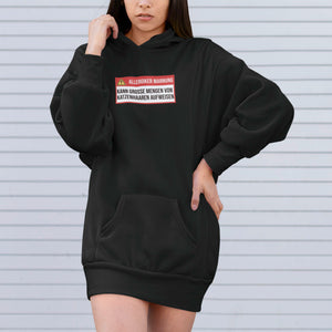 AllergiCat | Hoodie Kleid - MegaCat