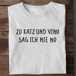 Laden Sie das Bild in den Galerie-Viewer, Vino Katz | Unisex | T-Shirt - MegaCat
