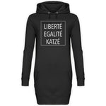 Laden Sie das Bild in den Galerie-Viewer, Liberte Katze | Hoodie Kleid - MegaCat
