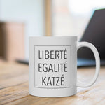 Laden Sie das Bild in den Galerie-Viewer, Liberte Katze | Tasse - MegaCat
