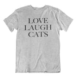 Laden Sie das Bild in den Galerie-Viewer, Love Laugh | Unisex | T-Shirt - MegaCat

