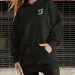 Laden Sie das Bild in den Galerie-Viewer, Mrs Cat | Hoodie Kleid - MegaCat
