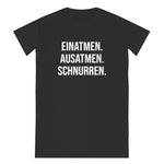 Laden Sie das Bild in den Galerie-Viewer, Schnurren | T-Shirt Kleid aus Bio-Baumwolle - MegaCat
