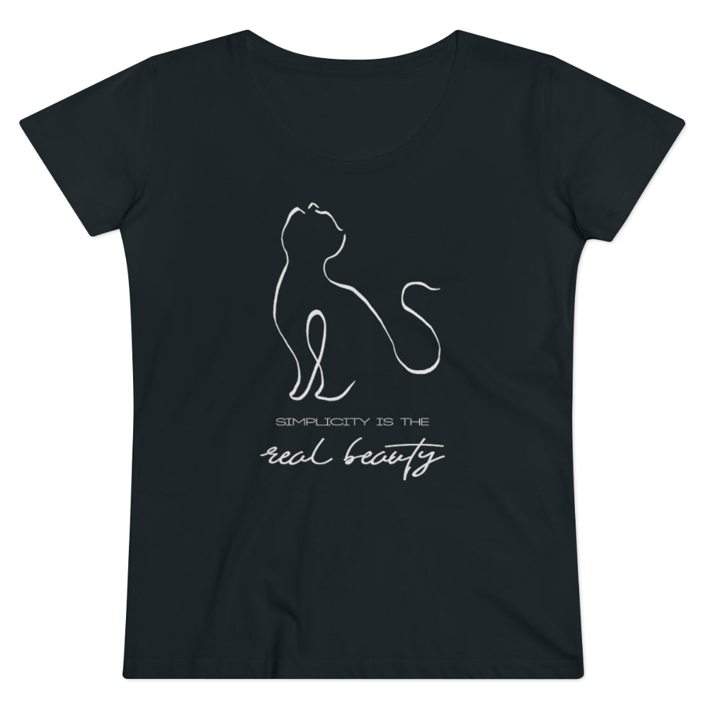 SimplicityCat | Damen | Bio T-Shirt - MegaCat