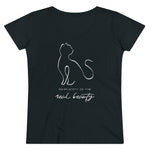 Laden Sie das Bild in den Galerie-Viewer, SimplicityCat | Damen | Bio T-Shirt - MegaCat
