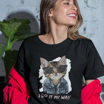 Laden Sie das Bild in den Galerie-Viewer, My Way | Unisex | T-Shirt - MegaCat
