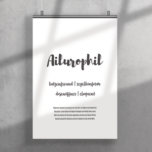 Ailurophil | Premium Poster - MegaCat