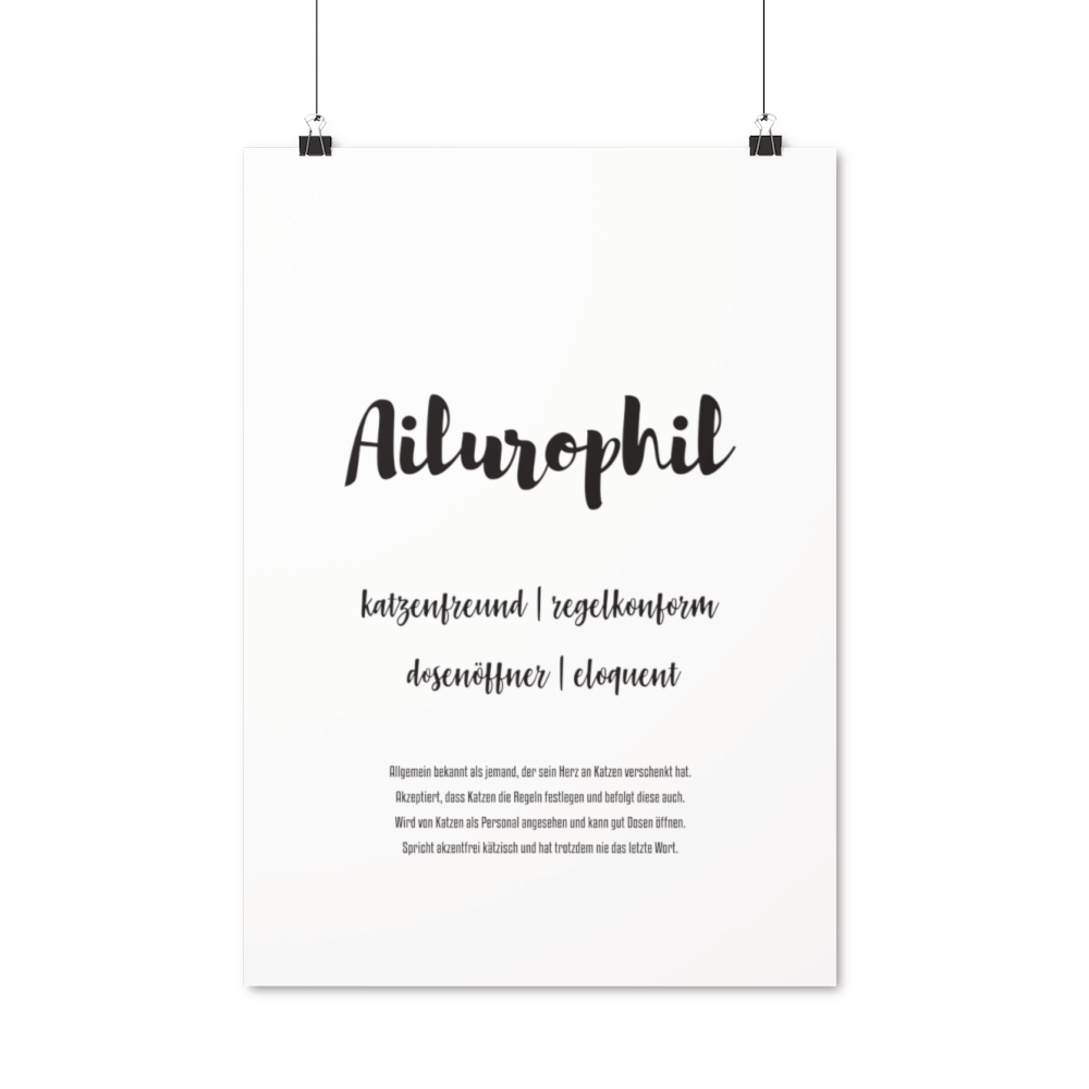 Ailurophil | Premium Poster - MegaCat