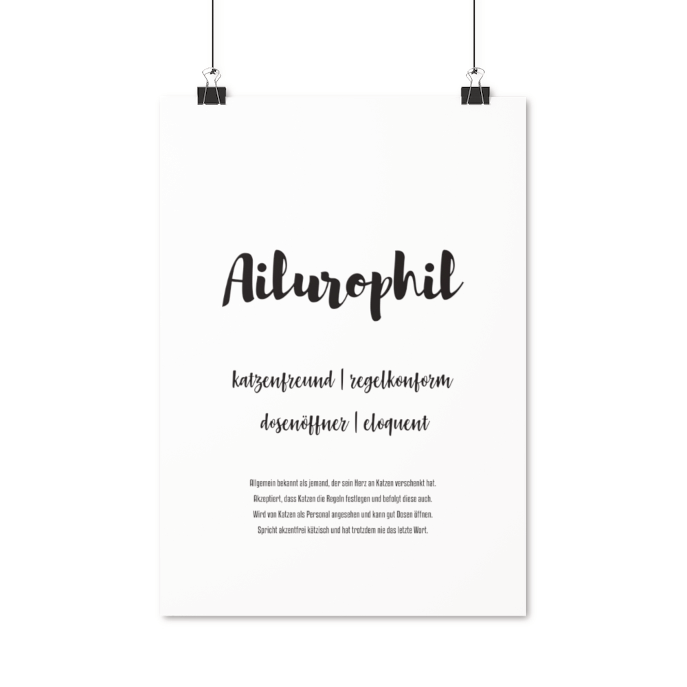 Ailurophil | Premium Poster - MegaCat