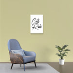 Laden Sie das Bild in den Galerie-Viewer, Cats Rule | Wandbild | White Edition - MegaCat
