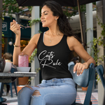 Laden Sie das Bild in den Galerie-Viewer, Cats Rule | Damen | Tank-Top - MegaCat

