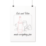 Laden Sie das Bild in den Galerie-Viewer, Everything Fine | Poster - MegaCat
