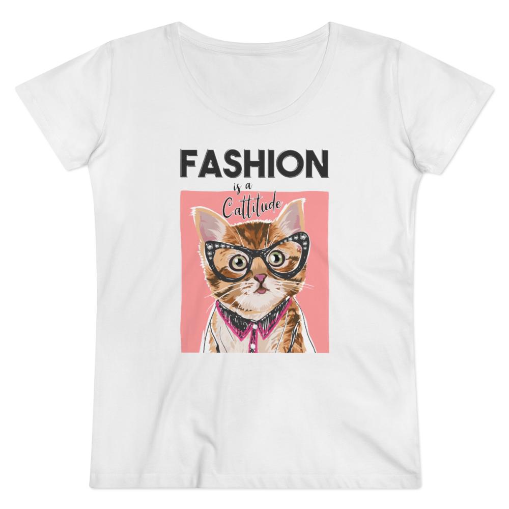 Cattitude | Damen | Bio T-Shirt - MegaCat