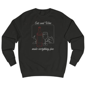 Everything Fine | Unisex | Sweatshirt - MegaCat