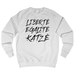 Laden Sie das Bild in den Galerie-Viewer, Egalite Katze | Unisex | Sweatshirt - MegaCat
