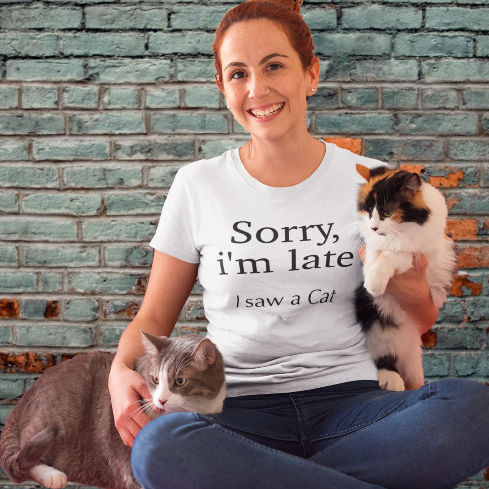 Sorry late | Unisex | T-Shirt - MegaCat