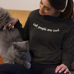 Laden Sie das Bild in den Galerie-Viewer, Cat People | Unisex | Sweatshirt - MegaCat
