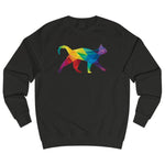 Laden Sie das Bild in den Galerie-Viewer, KaleidoCat | Unisex | Sweatshirt - MegaCat
