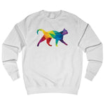 Laden Sie das Bild in den Galerie-Viewer, KaleidoCat | Unisex | Sweatshirt - MegaCat
