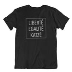 Laden Sie das Bild in den Galerie-Viewer, Liberte Katze | Unisex | T-Shirt - MegaCat
