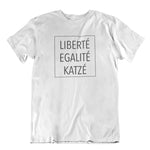 Laden Sie das Bild in den Galerie-Viewer, Liberte Katze | Unisex | T-Shirt - MegaCat
