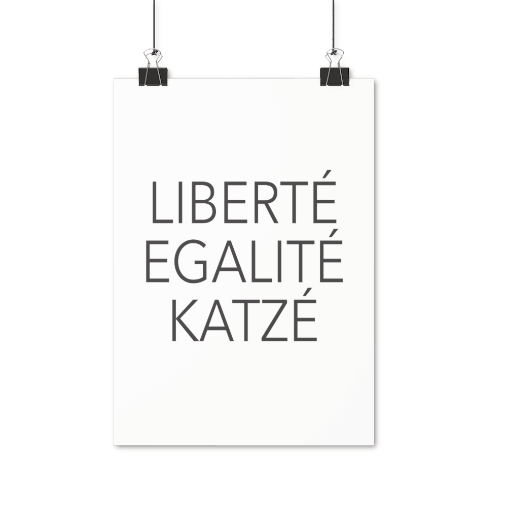 Liberte | Premium Poster - MegaCat