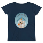 Laden Sie das Bild in den Galerie-Viewer, More Space | Damen | Bio T-Shirt - MegaCat
