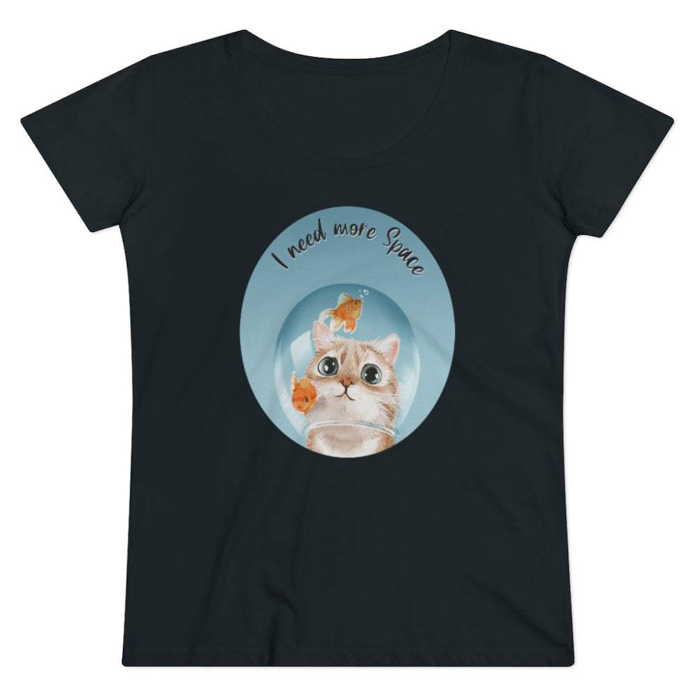 More Space | Damen | Bio T-Shirt - MegaCat