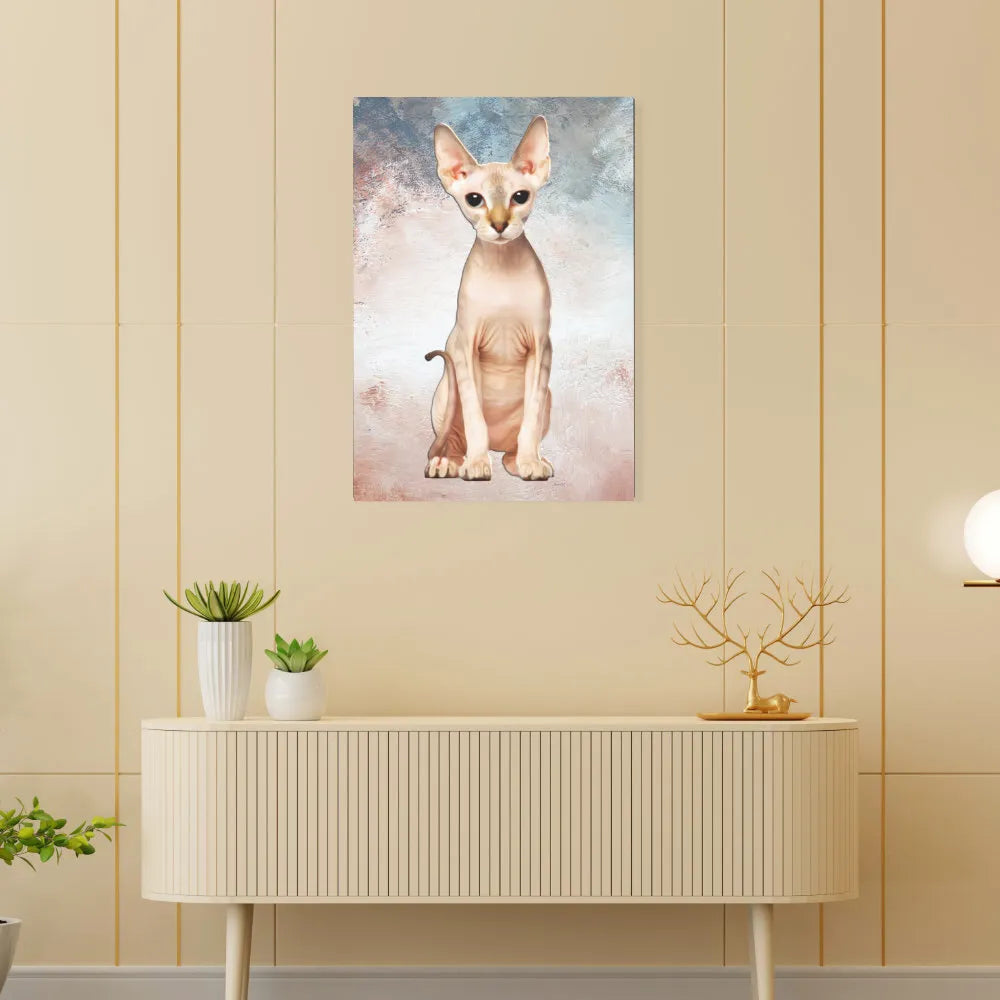 Fine Art | Sphynx | Kunstdruck auf Leinwand - MegaCat