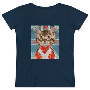 Union JackCat | Damen | Bio T-Shirt - MegaCat