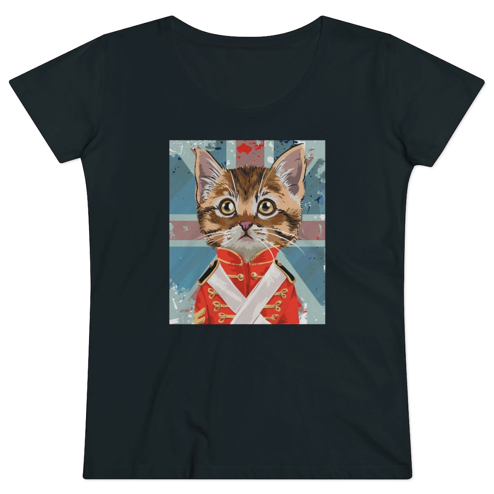 Union JackCat | Damen | Bio T-Shirt - MegaCat