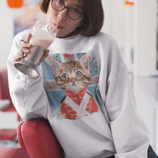 Union JackCat | Unisex | Sweatshirt - MegaCat