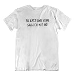 Laden Sie das Bild in den Galerie-Viewer, Vino Katz | Unisex | T-Shirt - MegaCat
