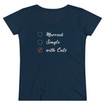 Laden Sie das Bild in den Galerie-Viewer, With Cats | Damen | Bio T-Shirt - MegaCat
