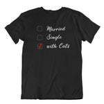 Laden Sie das Bild in den Galerie-Viewer, With Cats | Unisex | T-Shirt - MegaCat
